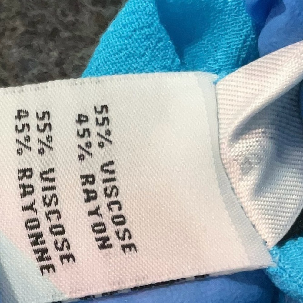 Diane Von Furstenberg Vibrant Blue Dress size 6 - Picture 8 of 9